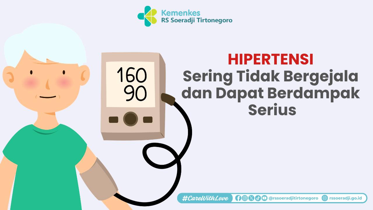Hipertensi Sering Tidak Bergejala dan Dapat Berdampak Serius