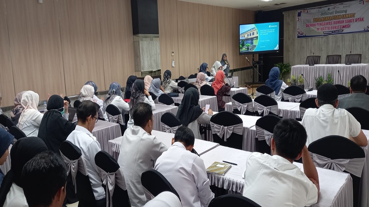 RSOMH Bukittinggi Gelar Rapat Kerja Monitoring dan Evaluasi Triwulan I Tahun 2026