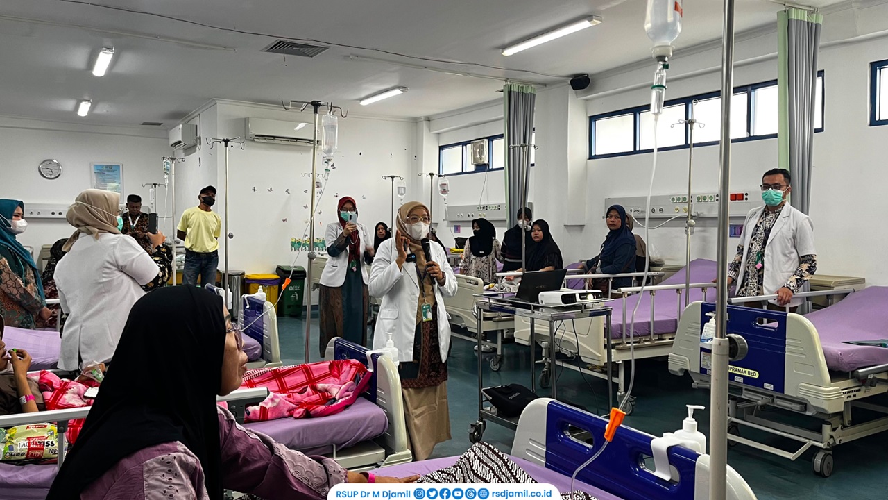 RS M Djamil Ajak Pasien Kelola Stres untuk Optimalkan Kemoterapi