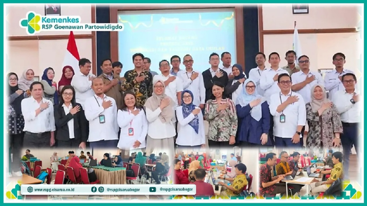 Giat Verifikasi Dan Validasi Mapping Data Usulan JF Ahli Utama di RS Goenawan