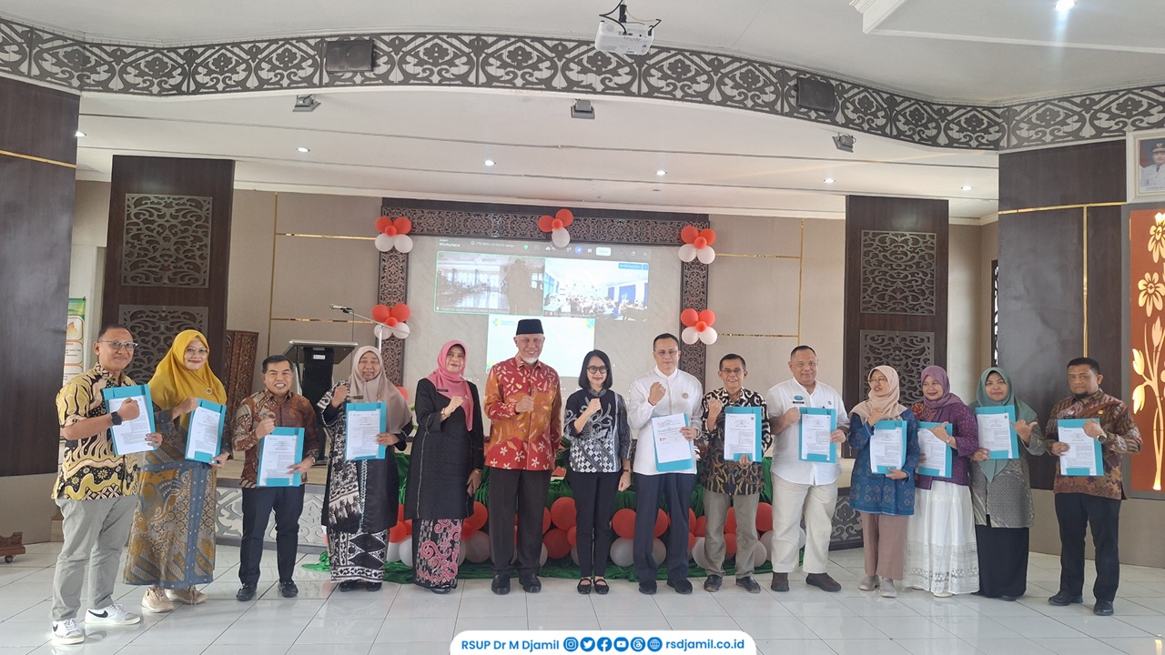 RS M Djamil dan RS Mata Cicendo Perkuat Pengampuan Pelayanan Mata