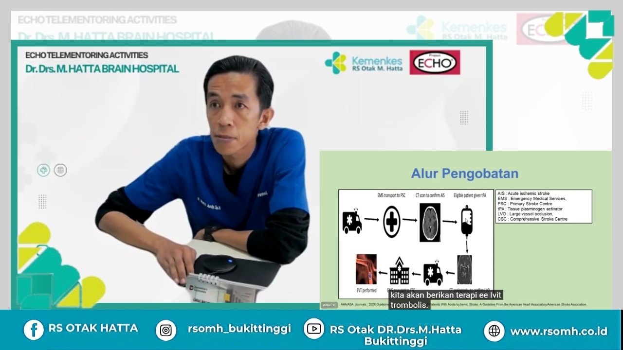 Golden Hour Stroke Iskemik menjadi indikator Kecepatan Penanganan Yang Dapat Menentukan Kesempatan Pasien untuk Pulih