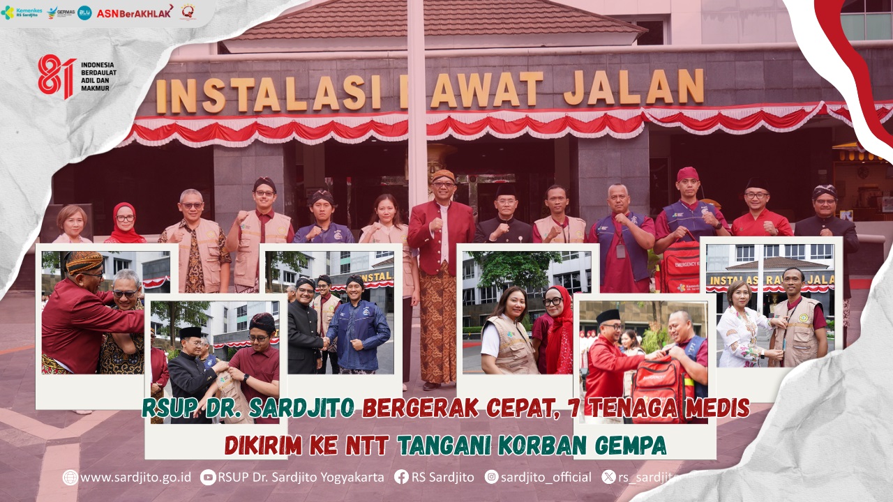 RSUP Dr Sardjito Bergerak Cepat 7 Tenaga Medis Dikirim ke NTT Tangani Korban Gempa