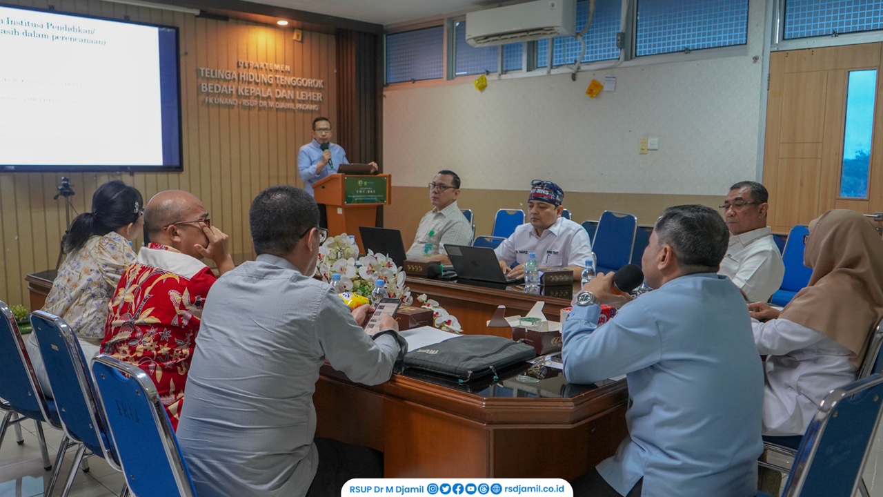 Departemen THT BKL FK Unand RS M Djamil Evaluasi Kinerja dan Susun Langkah Strategis