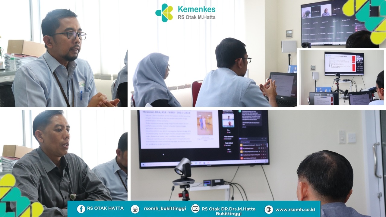 ECHO RSOMH Bukittinggi Perkuat Kompetensi Tenaga Kesehatan dalam Pencegahan Stroke Berulang dan Asuhan Keperawatan Pasien Kraniotomi