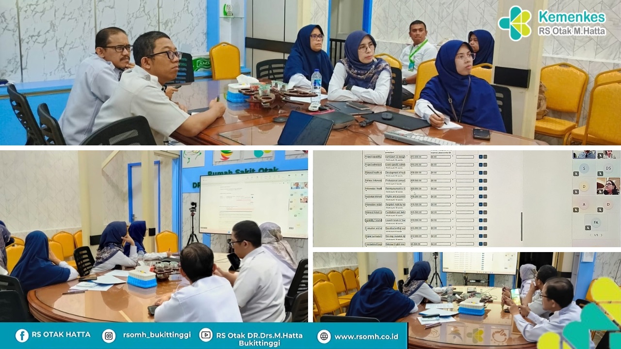 RSOMH Bukittinggi Dukung Rencana Program Kerja Sama Bersama Monash Health