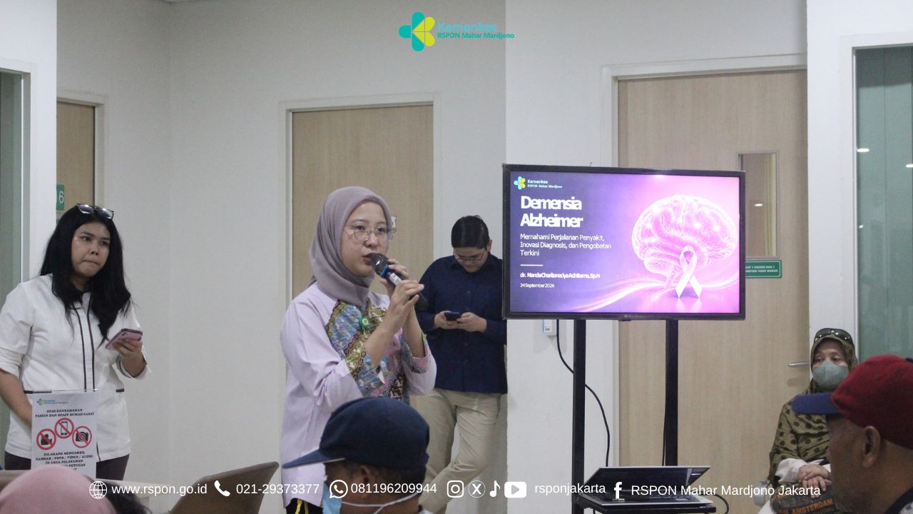RSPON Mahar Mardjono Jakarta Dorong Deteksi Dini serta Perawatan Pasien Alzheimer melalui Edukasi Pasien dan Keluarga