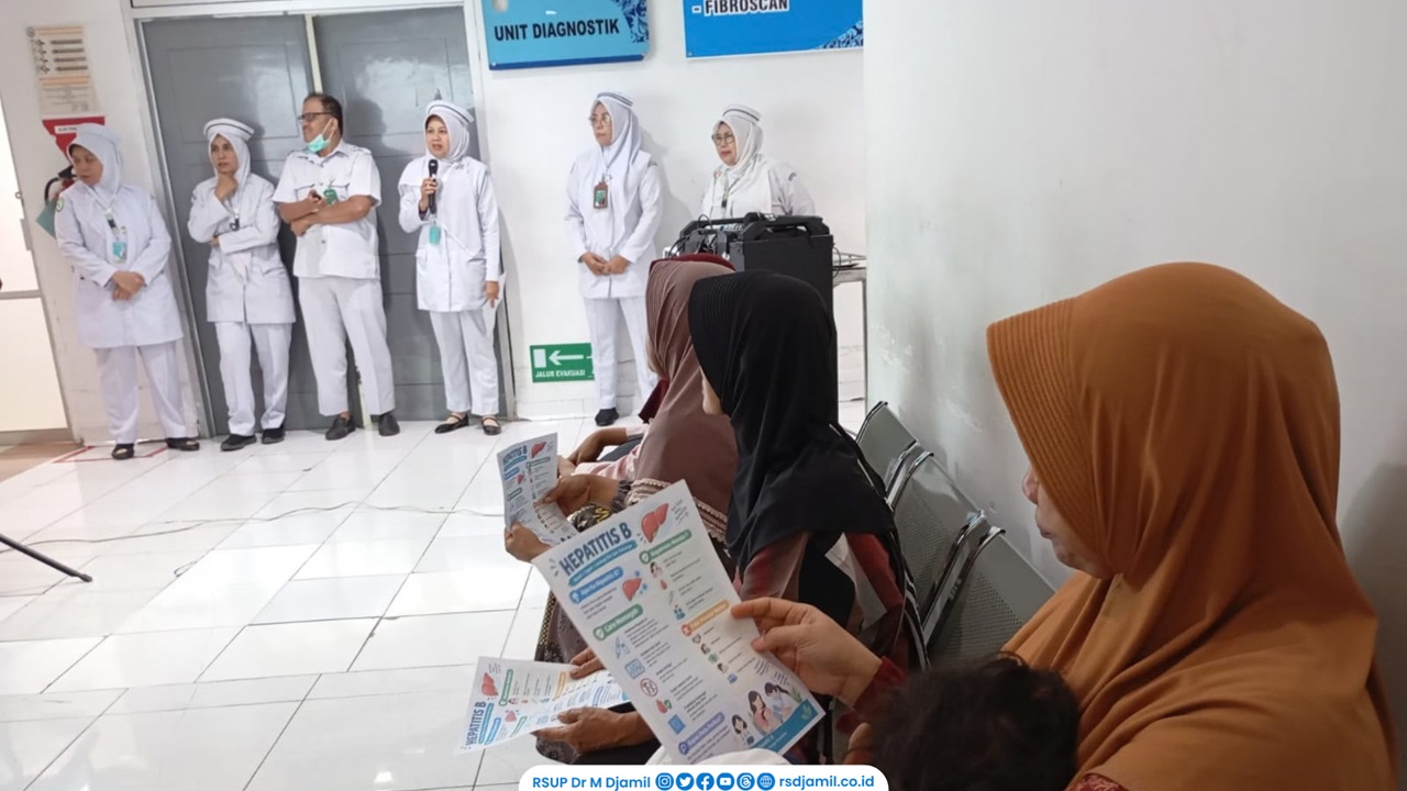 RS M Djamil Tekankan Pentingnya Deteksi Dini Hepatitis B