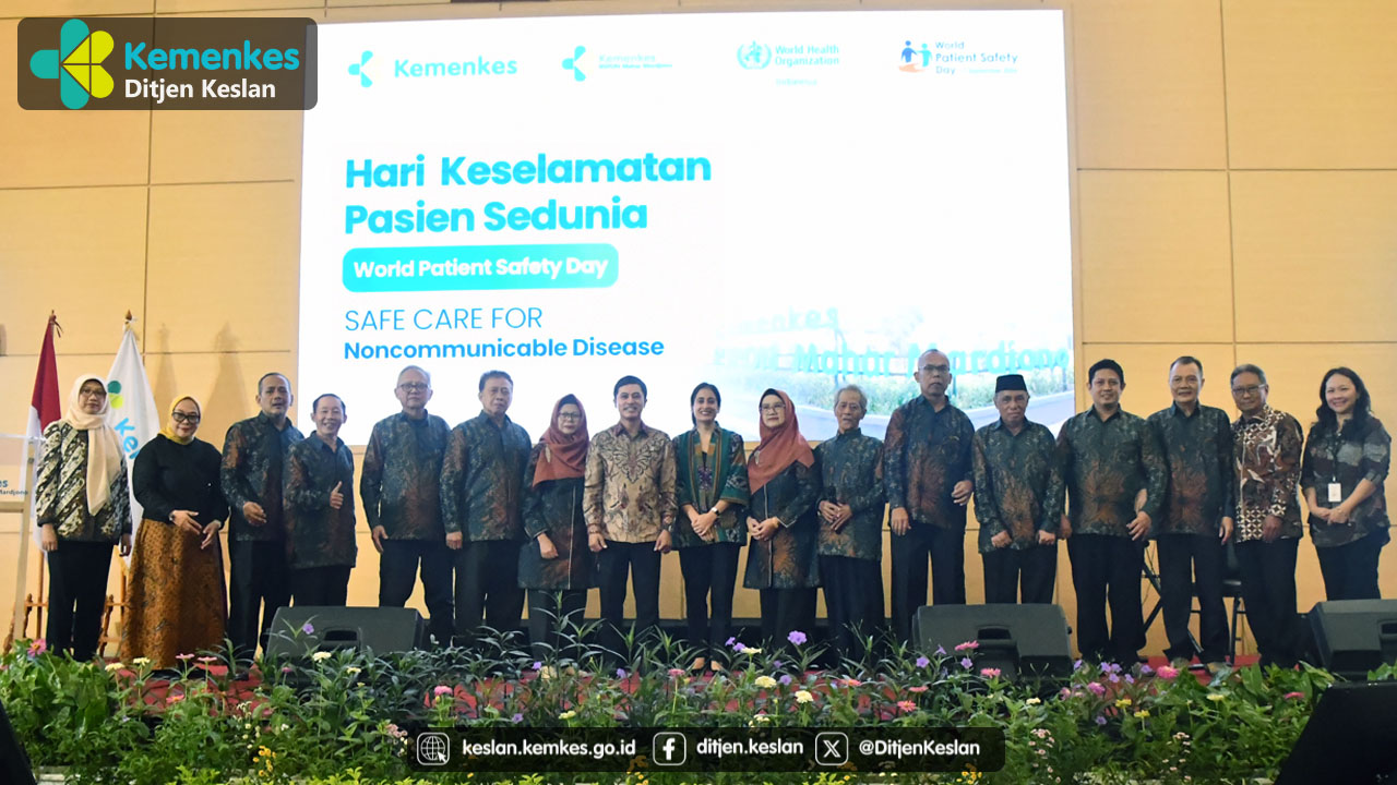 Peringatan Hari Keselamatan Pasien Sedunia Tidak ada mutu layanan tanpa keselamatan pasien