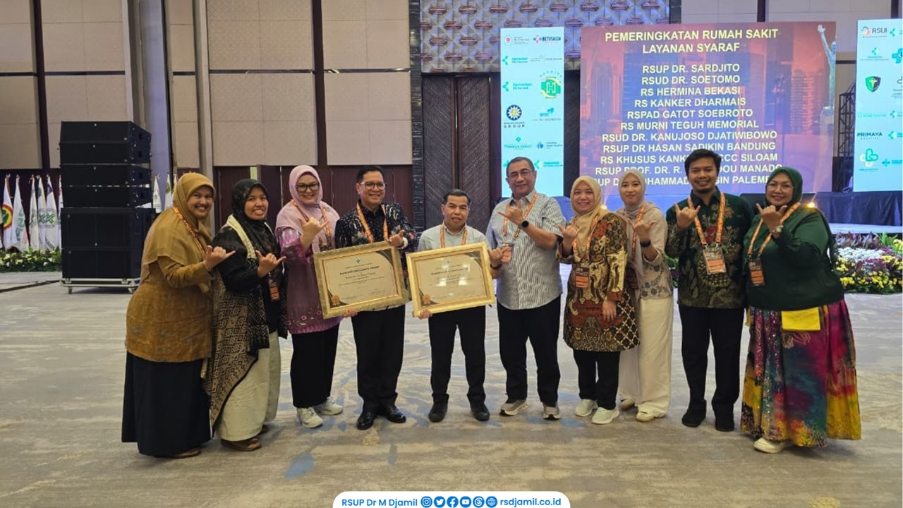 RS M Djamil Borong Dua Diamond Excellence Award pada National Hospital Ranking 2026