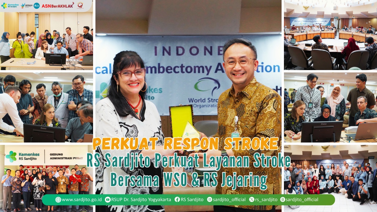 Perkuat Respon Stroke RS Sardjito Perkuat Layanan Stroke Bersama WSO dan RS Jejaring