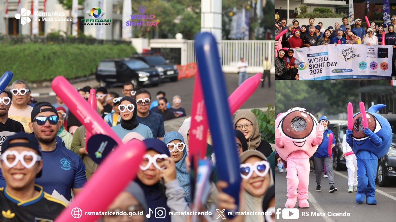 Melangkah Bersama Jaga Penglihatan Tebarkan Kepedulian