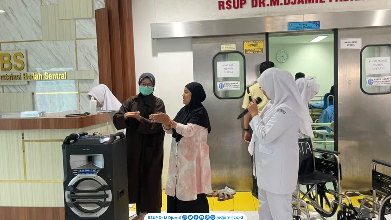 RS M Djamil Edukasi Pasien dan Keluarga tentang Pencegahan Infeksi Luka Operasi