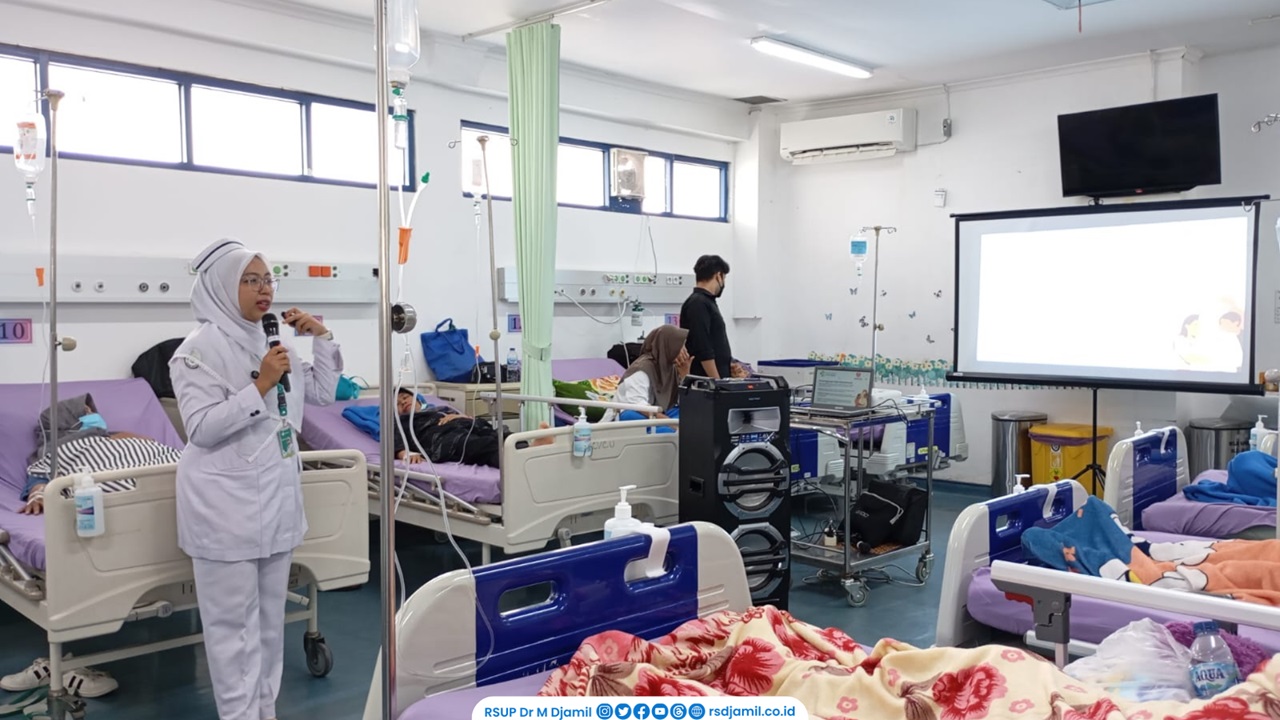 RS M Djamil Edukasi Pasien Kanker melalui Aplikasi ESER