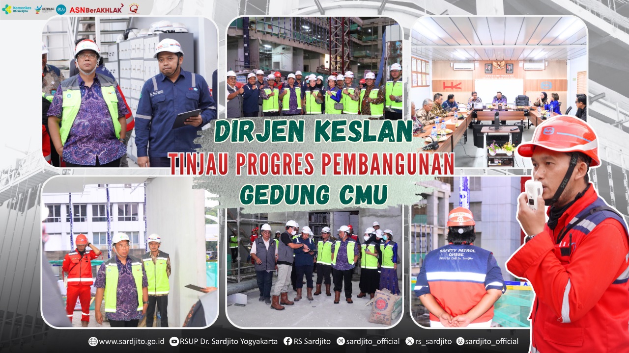 Dirjen Keslan Tinjau Progres Pembangunan Gedung CMU