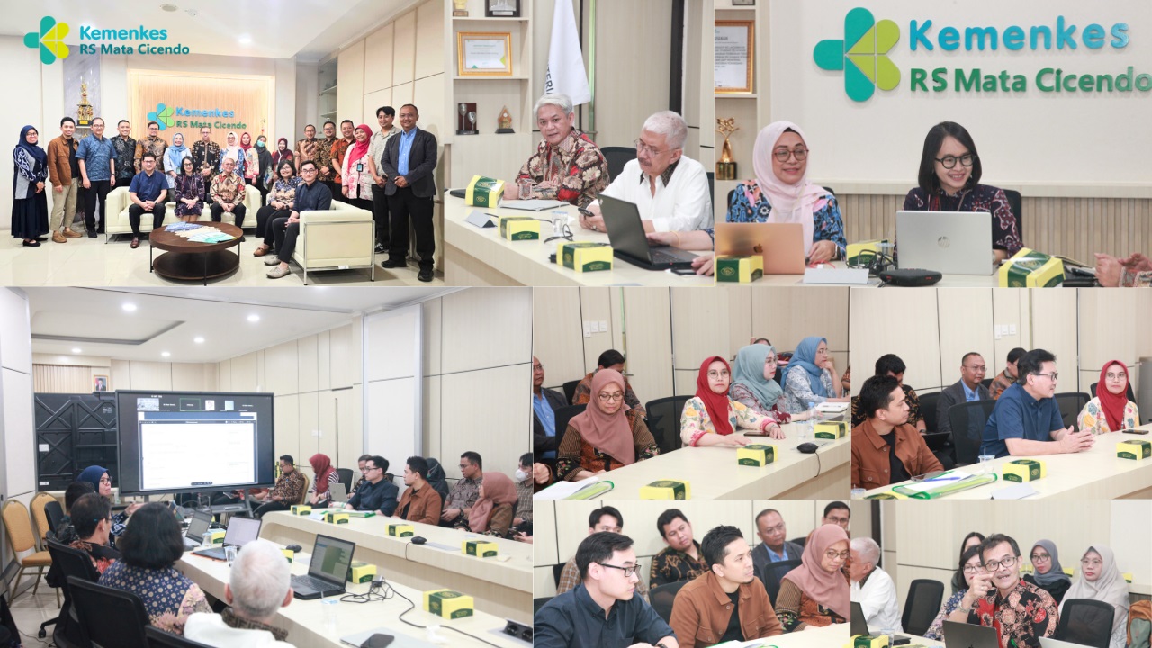 Perkuat Mutu Pelayanan PMN RS Mata Cicendo menerima pelaksanaan Audit Medis Bersama BPJS Kesehatan