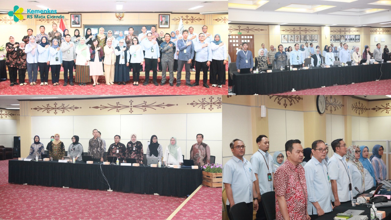 RS Mata Cicendo Tuan Rumah Pembahasan Telaah RC Proyek THRIVE