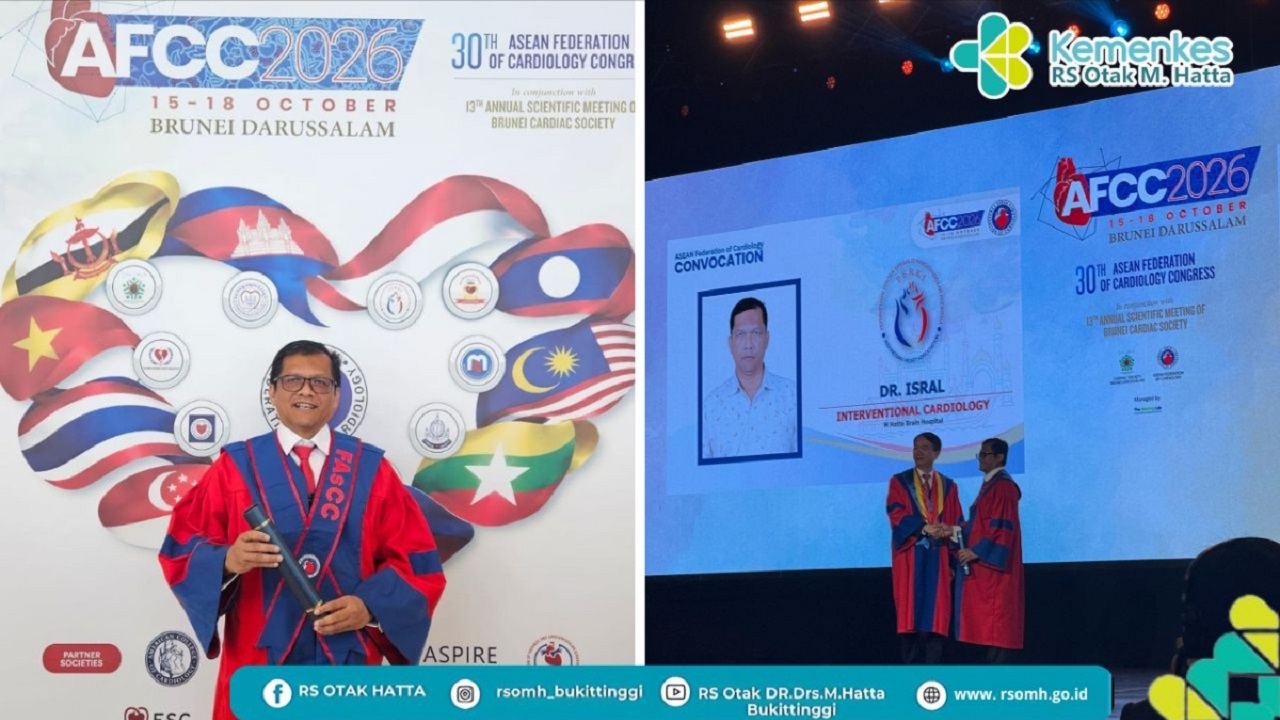 Dokter RSOMH Bukittinggi Dikukuhkan dalam Bidang Interventional Cardiology pada Kongres Kardiologi ASEAN 2026