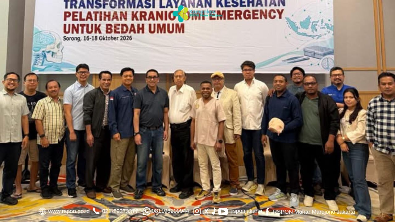 Perkuat Penanganan Kegawatdaruratan Otak di Provinsi Papua Barat Daya RSPON Mahar Mardjono Jakarta Gelar Workshop Kraniotomi bagi Dokter Bedah Umum