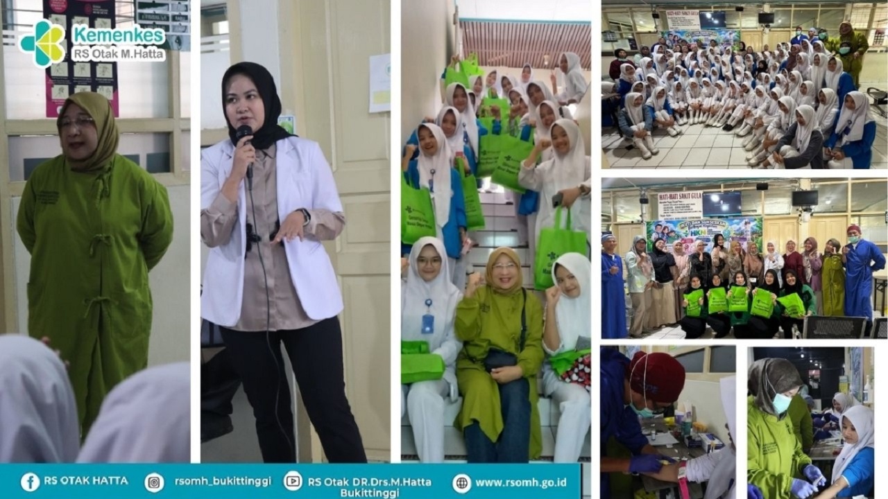 RSOMH Bukittinggi Gelar Edukasi dan Skrining Anemia bagi 100 siswa SMK Prima Nusantara dalam Semarak HKN ke 62