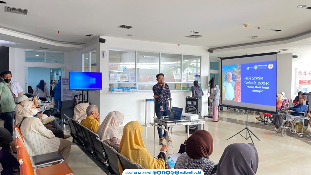 RS M Djamil Peringati World Stroke Day 2026 Tekankan Pentingnya Penanganan Cepat Stroke