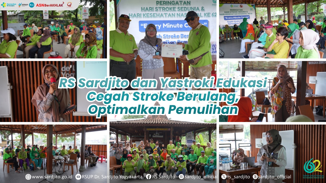 RS Sardjito dan Yastroki Edukasi Cegah Stroke Berulang Optimalkan Pemulihan