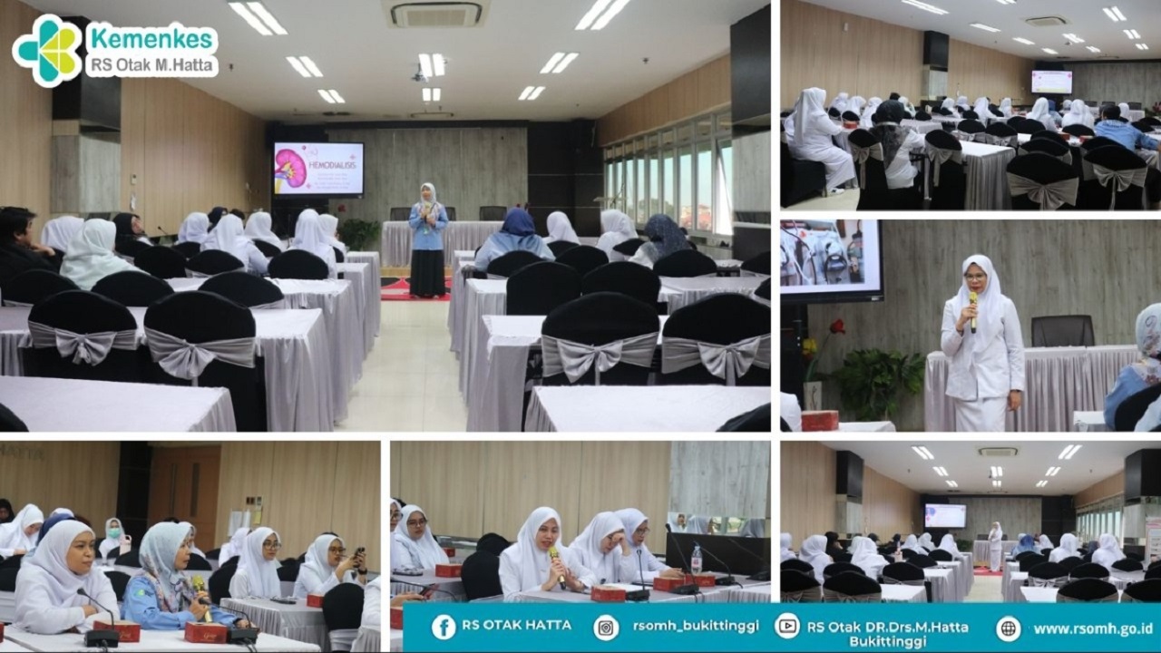 SIANG KLINIK RSOMH Bahas Konsep Dasar dan Prinsip Kerja di Ruang Hemodialisa