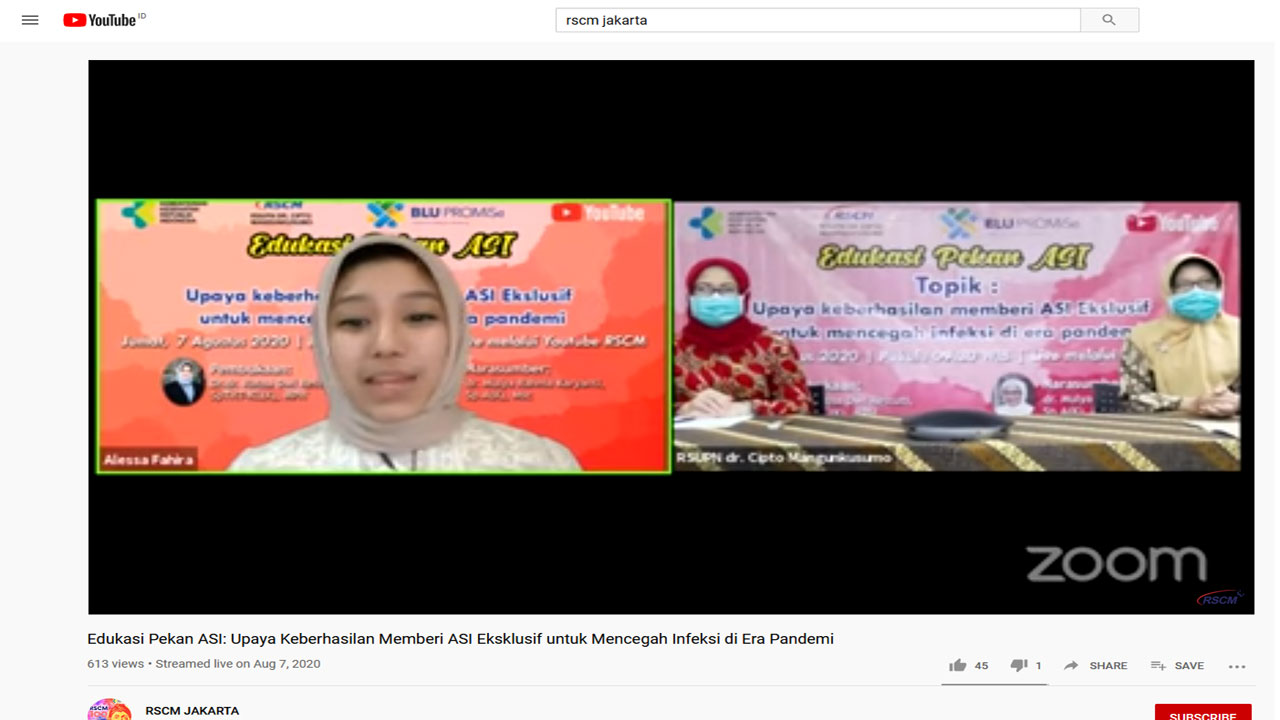 Edukasi Pekan ASI 2020