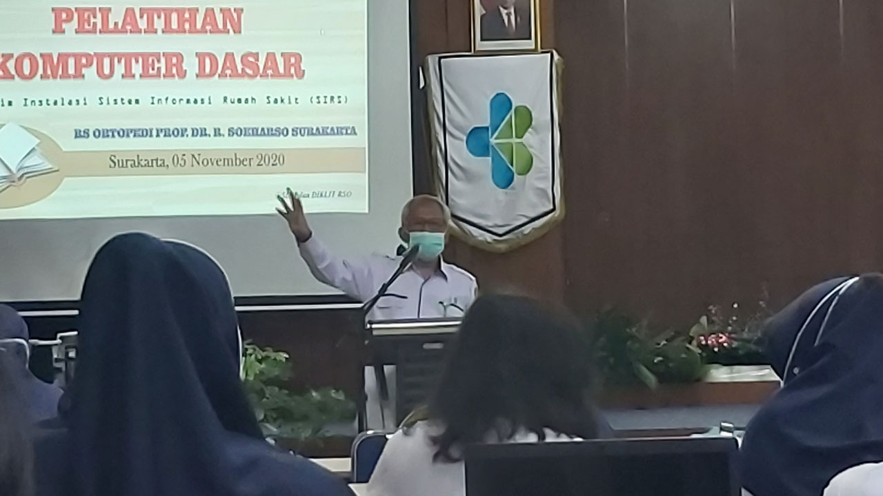 Pelatihan MS. Office Dasar di RS. Ortope