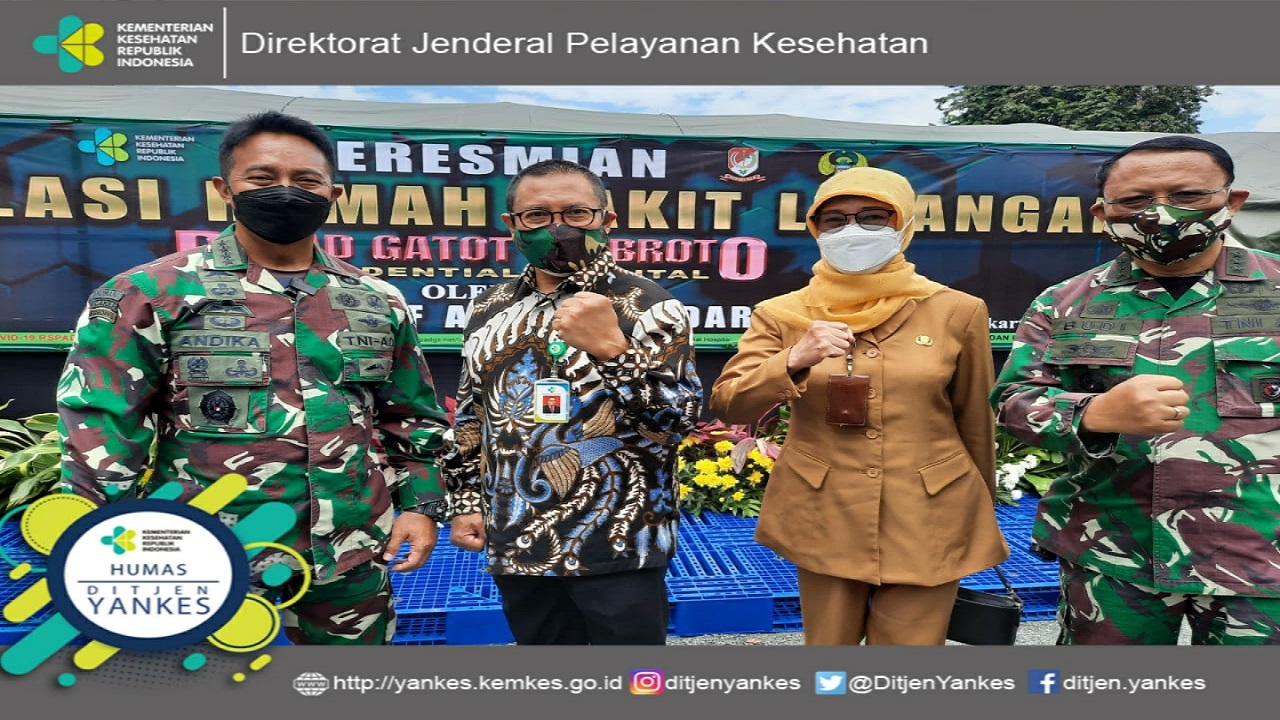 Peresmian RS Lapangan RSPAD Gatot Soebro