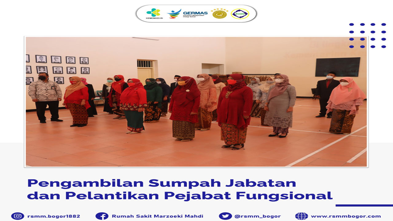 Pelantikan Pejabat Fungsional RSJ. dr. H