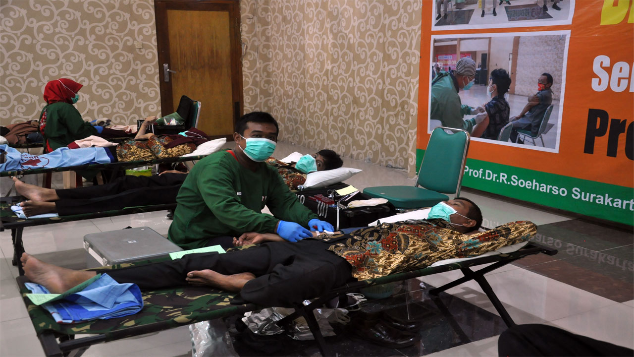 Kegiatan Donor Darah Pegawai RS.Ortopedi