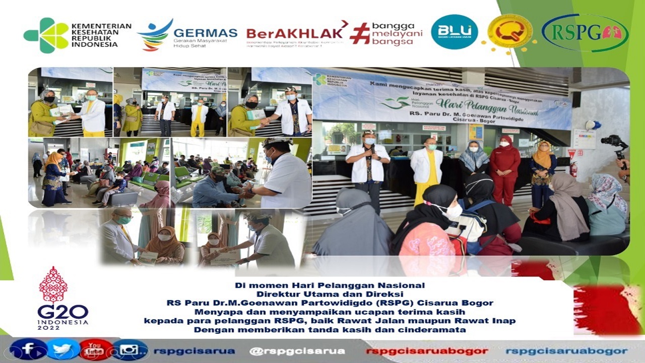 Direksi RSPG Menyapa Pelanggan