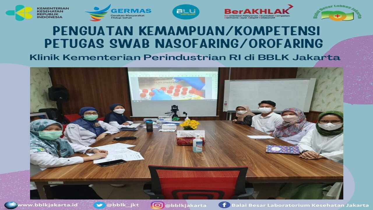 Penguatan Kompetensi Petugas Swab Nasofa
