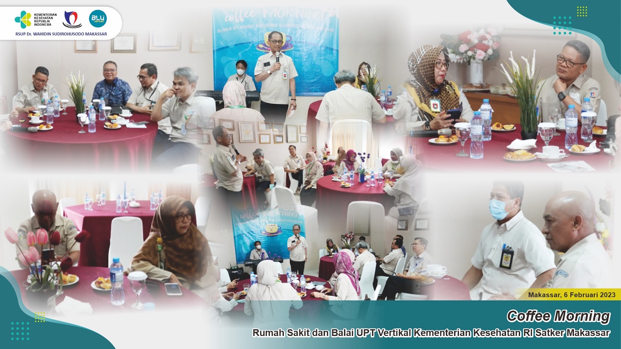 Coffee Morning Pimpinan Satker UPT Kemen