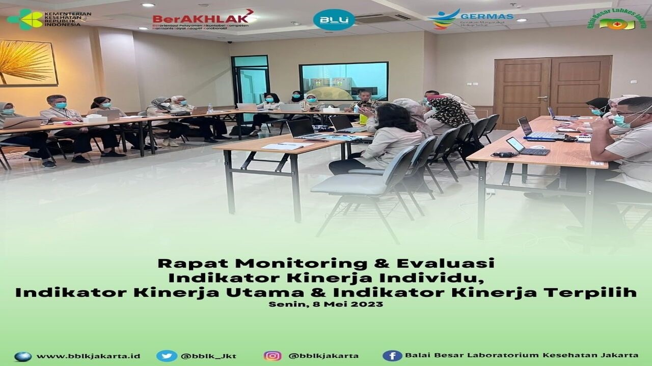 Rapat Monev IKI, IKU dan IKT BBLK Jakart