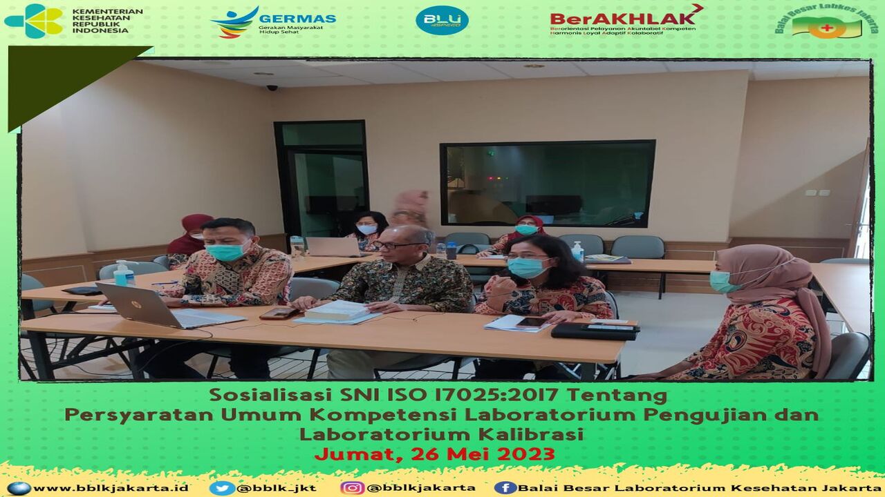 Sosialisasi SNI ISO 17025:2017 Pada Ling