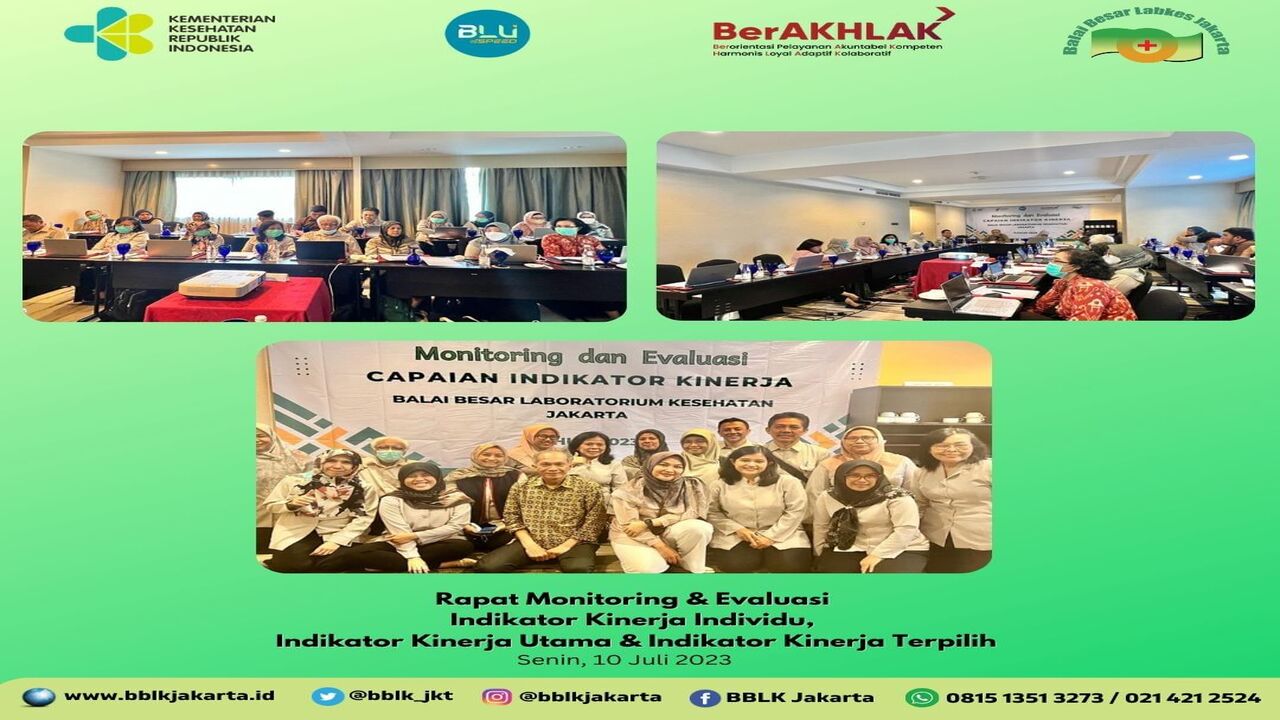 Rapat Monitoring dan Evaluasi IKI, IKU, 