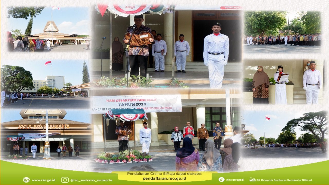 Upacara Hari Kesaktian Pancasila di RS O
