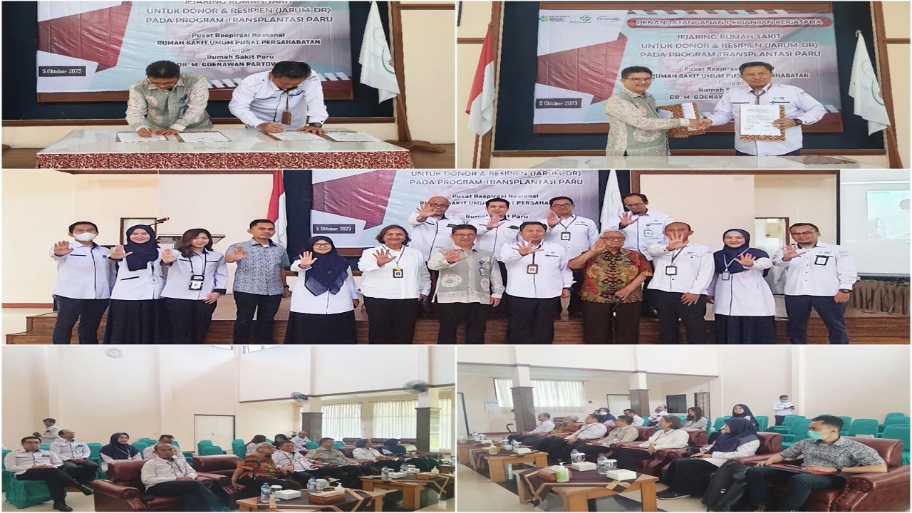 Penandatangan MoU pada Program Transplan