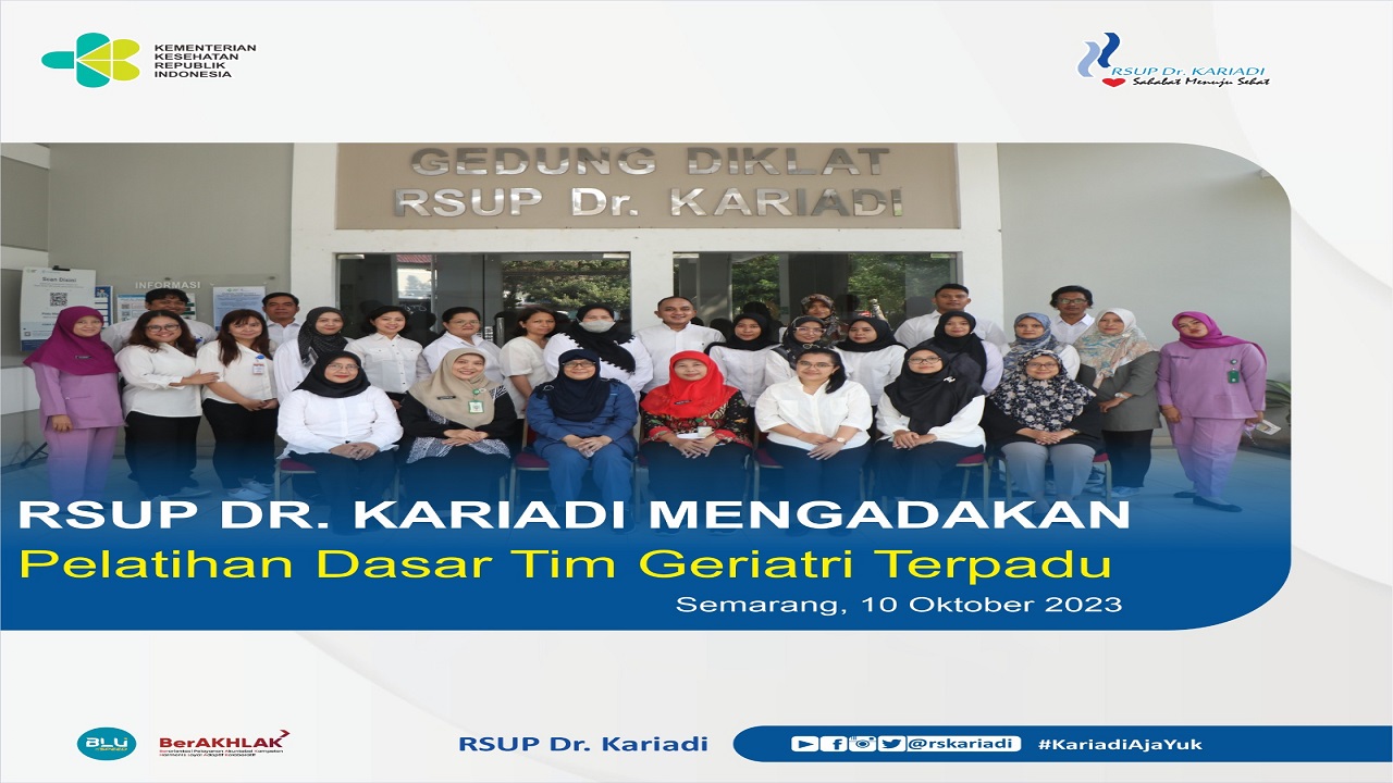 Pelatihan Dasar Tim Geriatri Terpadu