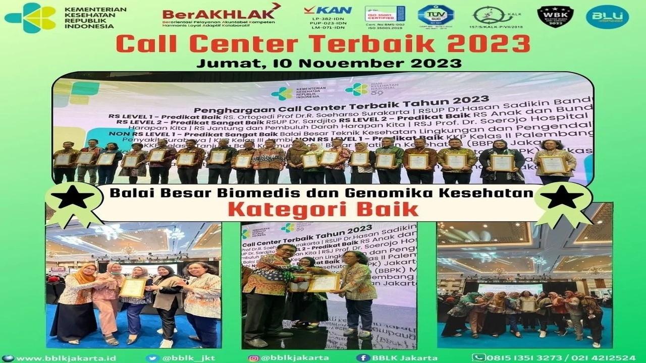 BB Binomika Pemenang Call Center Terbaik