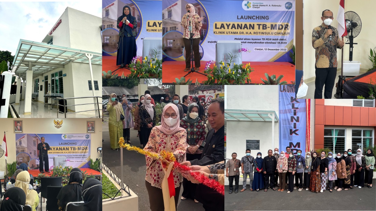  Launching Layanan TB-MDR Klinik Utama D