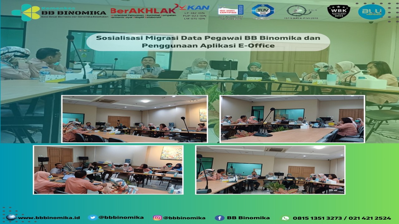 Migrasi Data Pegawai BB Binomika dan Sos