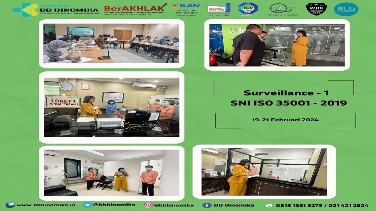 Surveillance-1 SNI ISO 35001-2019 BB Bin