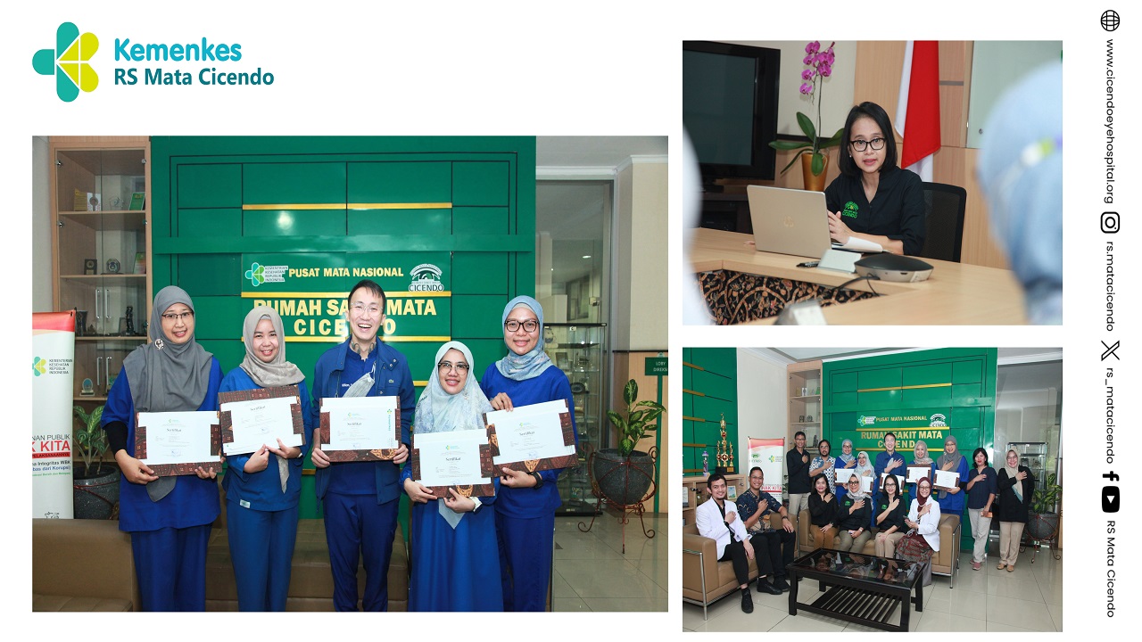 Lulusan Fellowship dari PMN RS Mata Cice