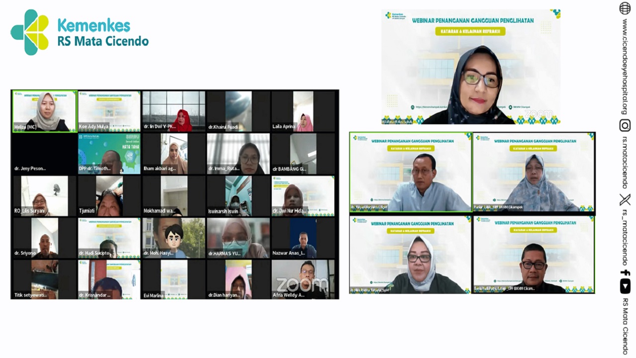 Webinar Penanganan Gangguan Penglihatan 