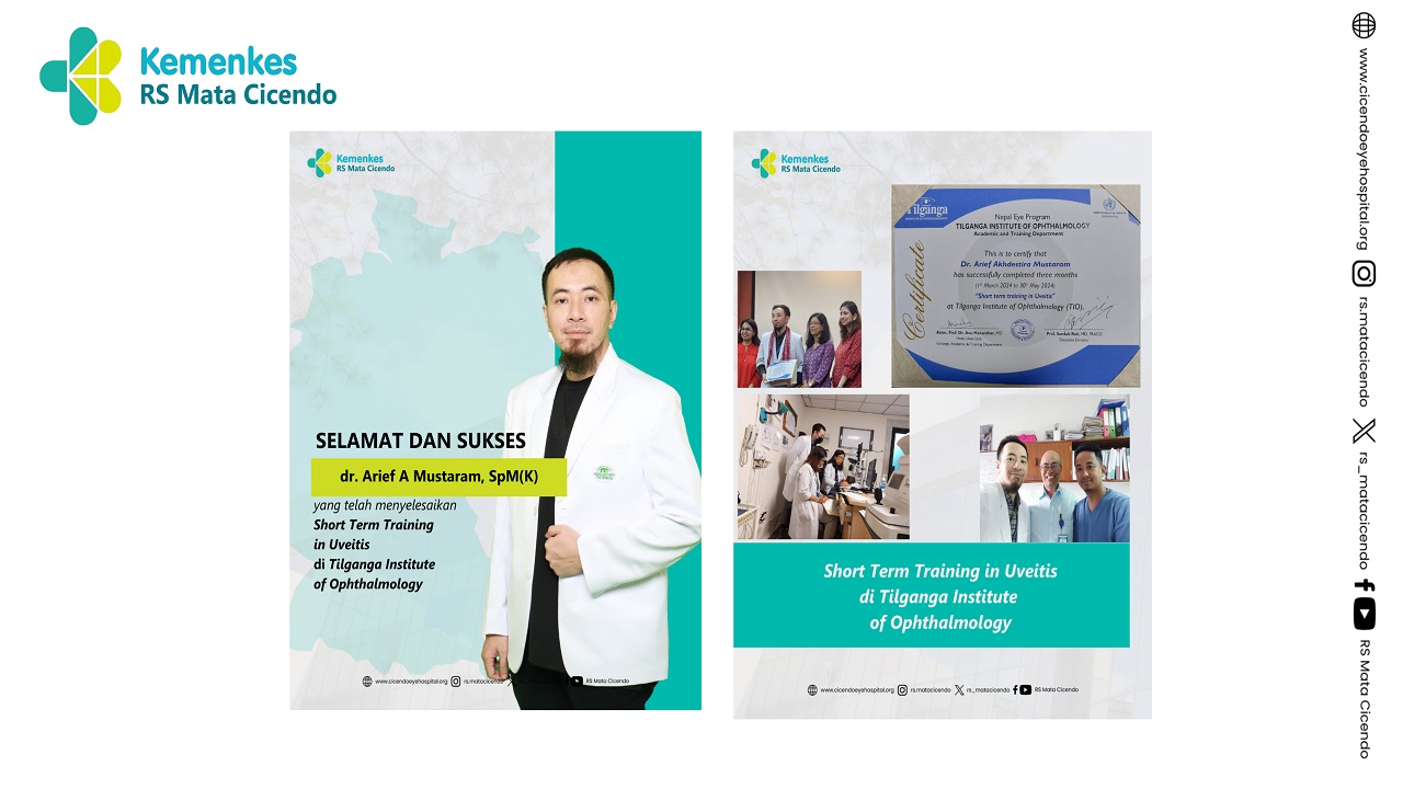 dr. Arief A Mustaram, SpM(K)telah menyel
