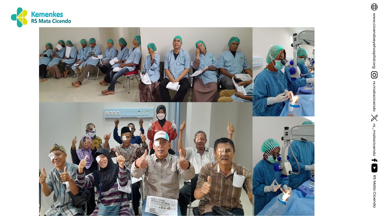Bakti Sosial Operasi Katarak PMN RS Mata