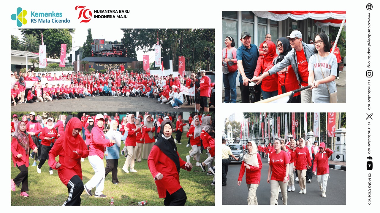 Jalan Sehat dan Senam Bersama HUT Kemerd